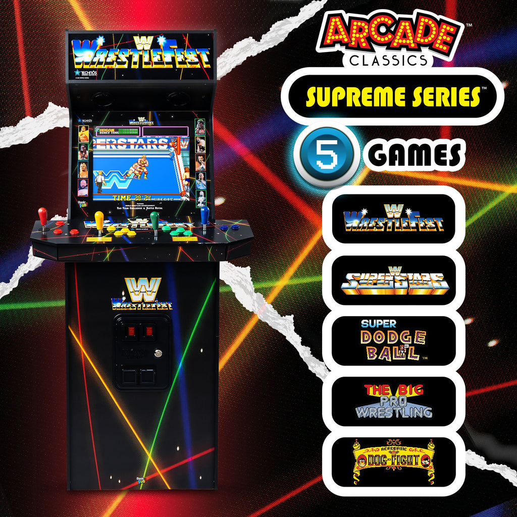 WWE Wrestlefest Supreme Series Arcade Machine