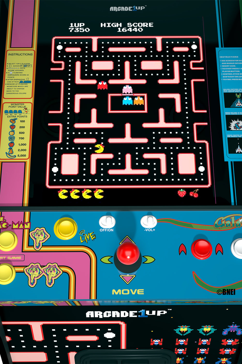 Ms. Pac Man & Galaga Class of '81 Deluxe Arcade Machine