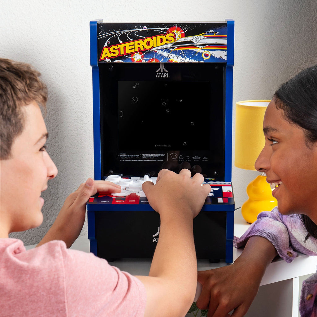 Atari Asteroids Counter Series Arcade Game with 8 Inch Screen