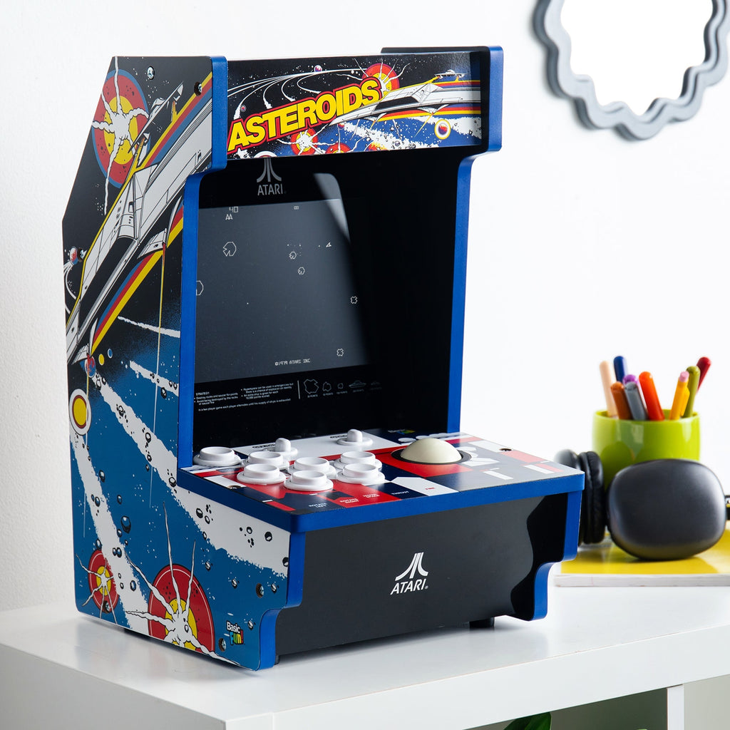 Atari Asteroids Counter Series Arcade Game with 8 Inch Screen