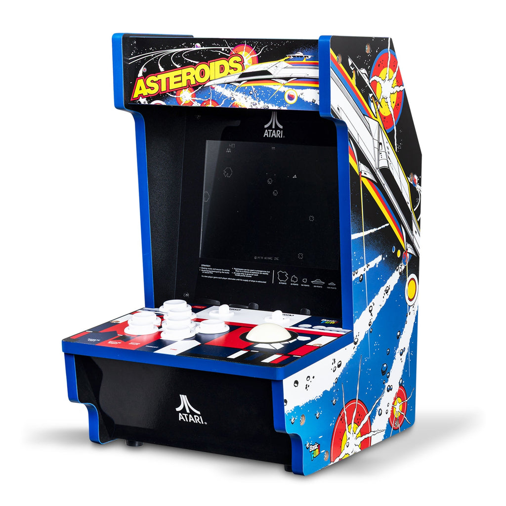 Atari Asteroids Counter Series Arcade Game with 8 Inch Screen