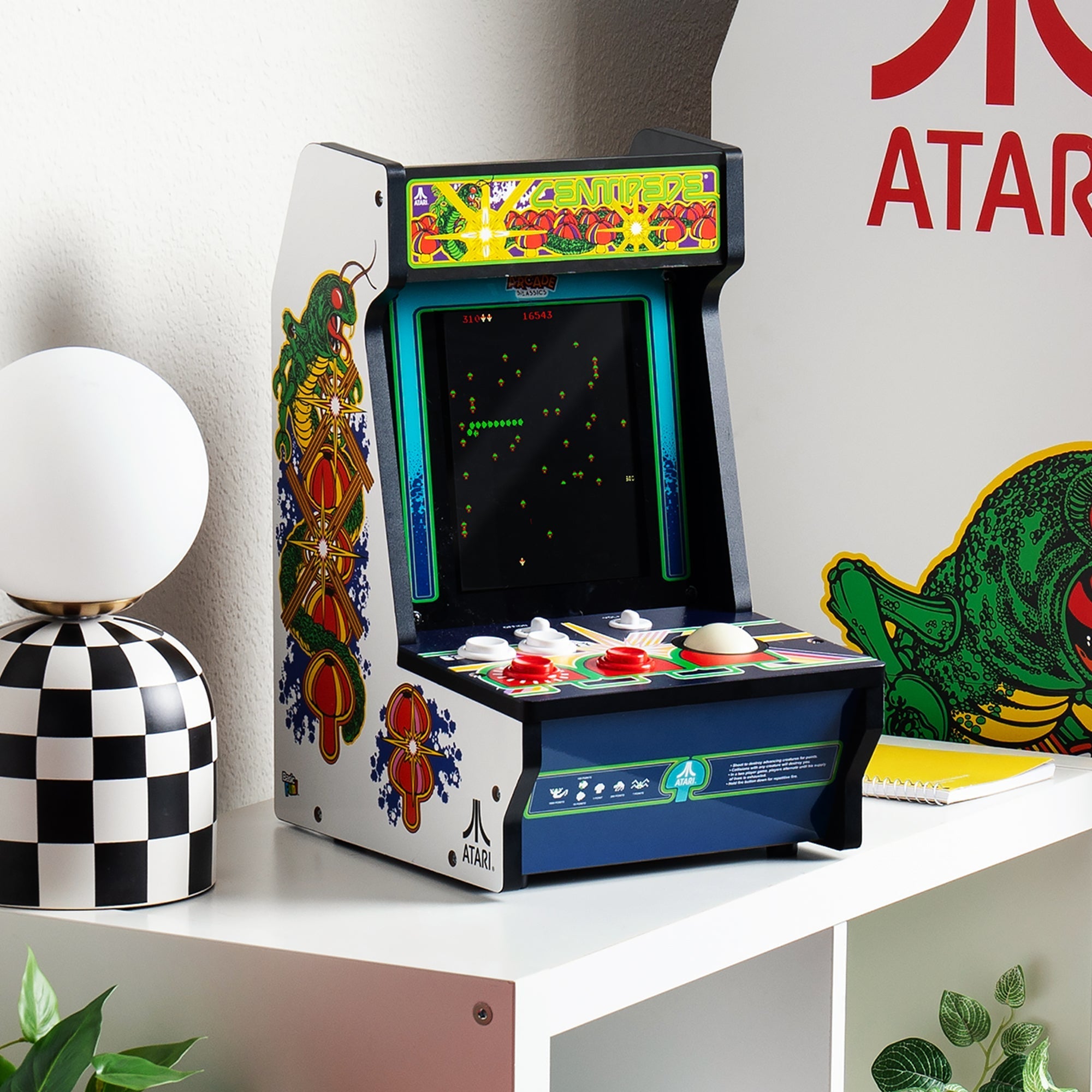 Atari Centipede Counter Series Arcade Game