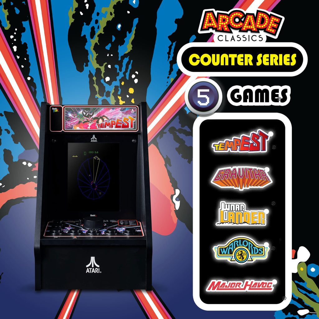 Atari Tempest Counter Series Arcade Game