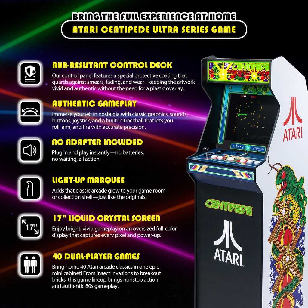 Atari Centipede Ultra Series Arcade Machine
