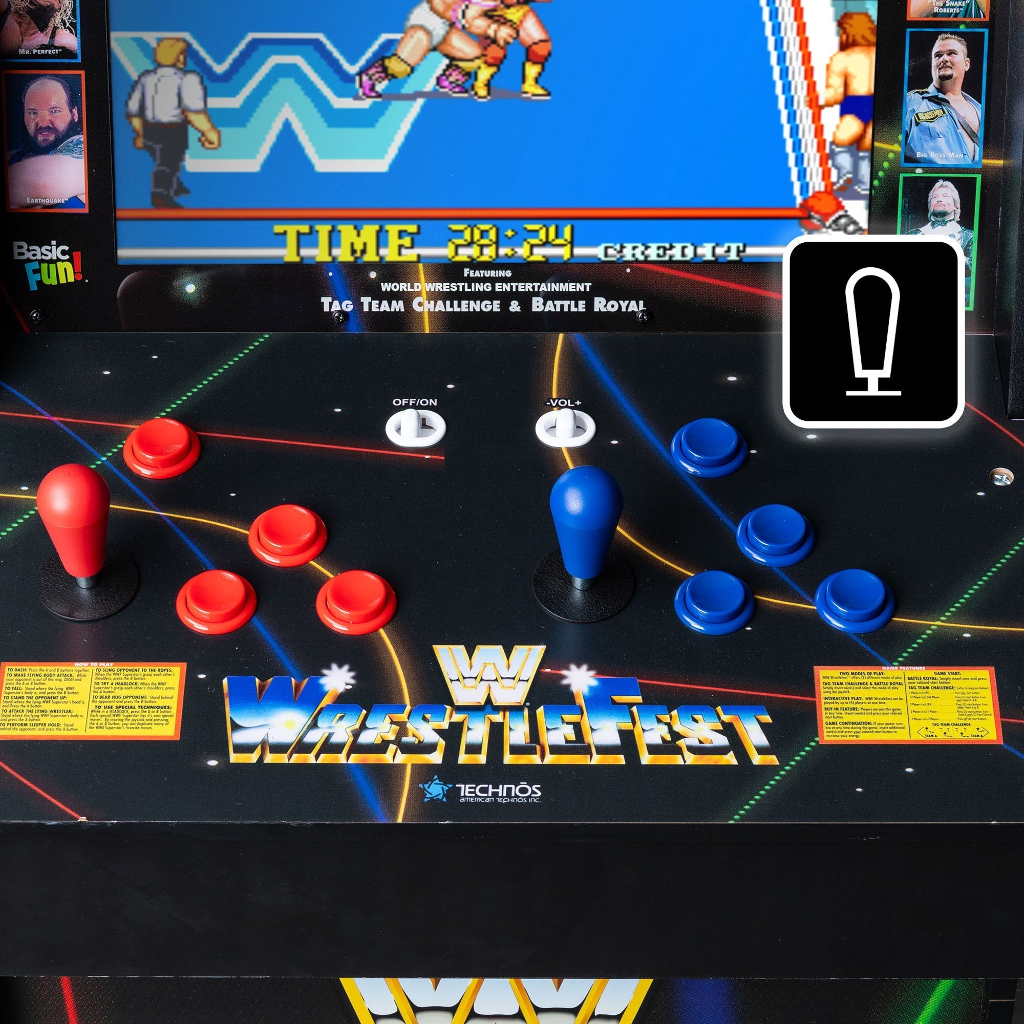 WWE Wrestlefest Ultra Series Arcade Machine