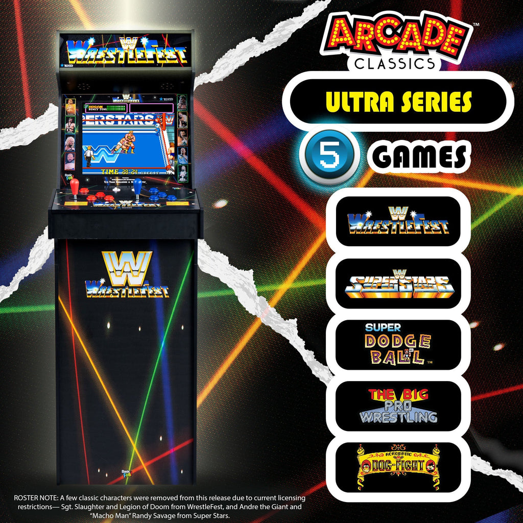 WWE Wrestlefest Ultra Series Arcade Machine