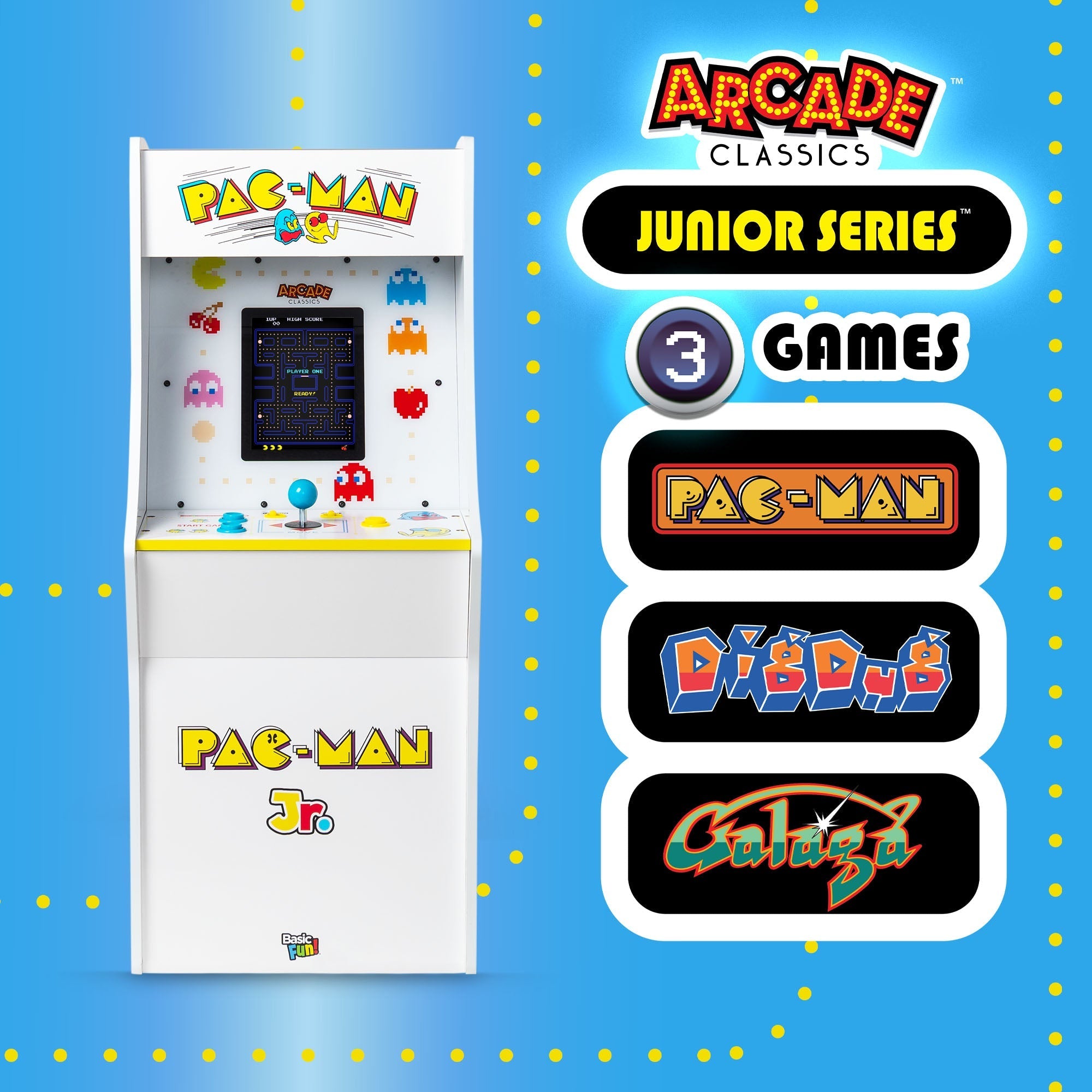 Pac Man Jr Series Arcade Game