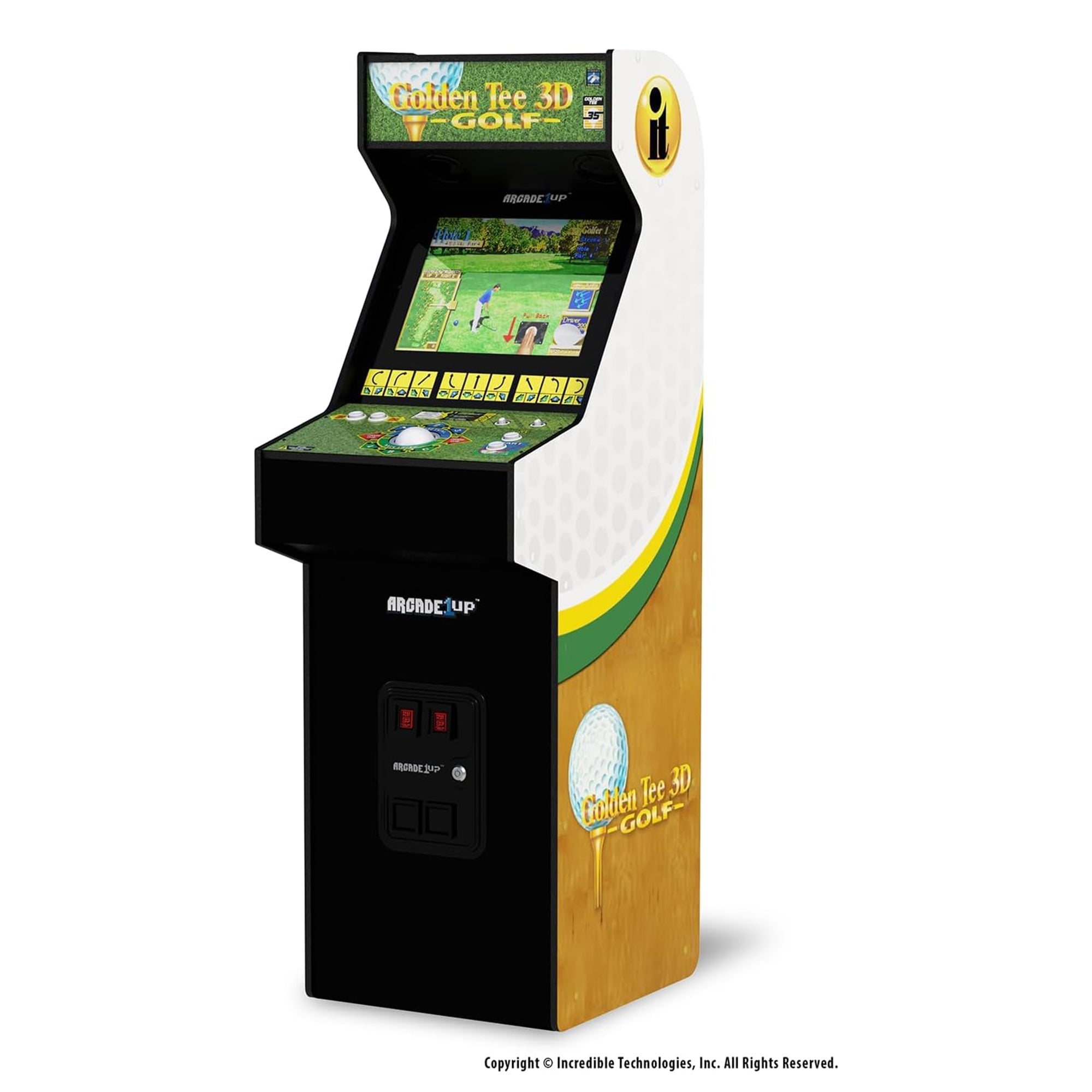 Golden Tee 3D Deluxe Arcade Machine