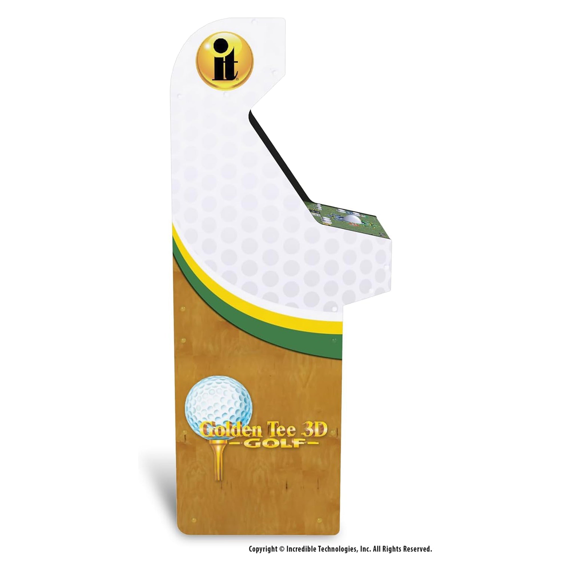 Golden Tee 3D Deluxe Arcade Machine