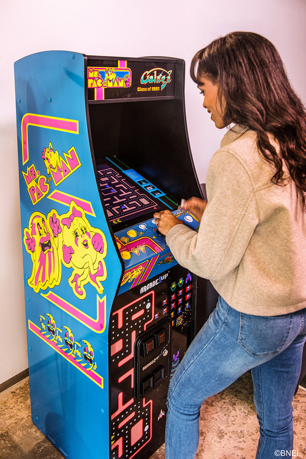 Ms. Pac Man & Galaga Class of '81 Deluxe Arcade Machine