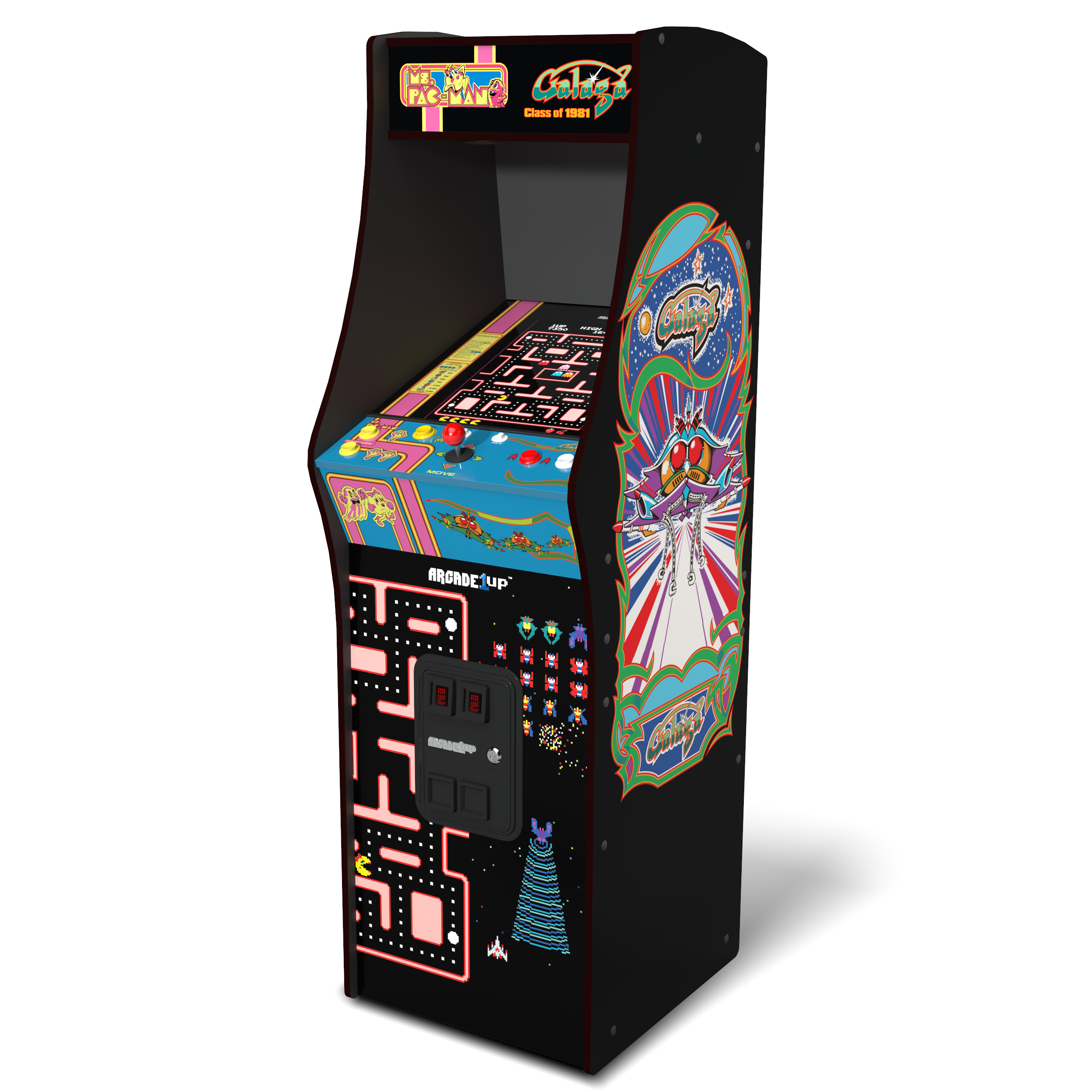 Ms. Pac Man & Galaga Class of '81 Deluxe Arcade Machine