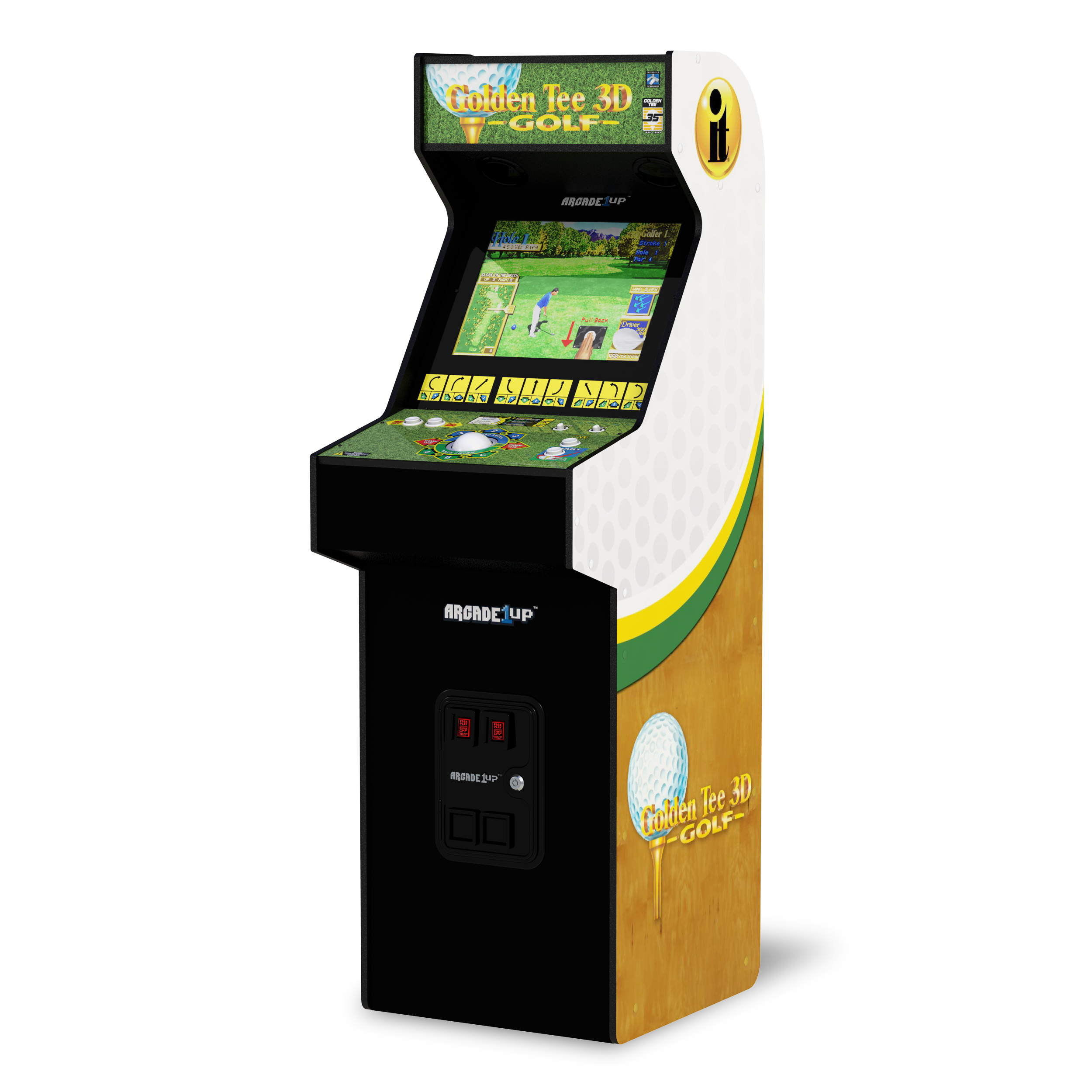 Golden Tee 3D Deluxe Arcade Machine
